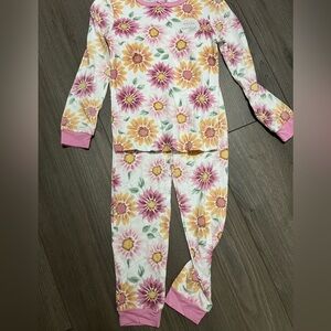 Kids pajama set sunflower